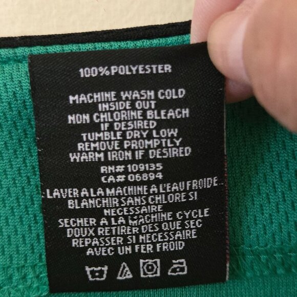 NBA Boston Celtics Jersey Button Front Quality Basketball Size XL - Picture 6 of 6